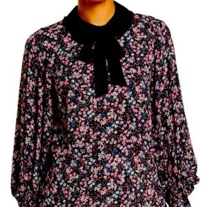 CeCe | Multiple floral blouse